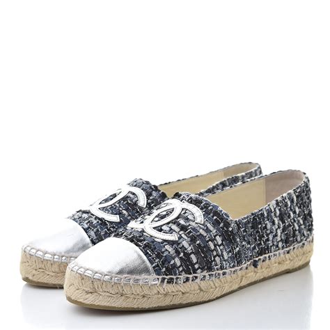 chanel lambskin espadrilles|chanel espadrilles tweed.